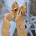 Fundă personalizată „Monogram floral” - imagine 4