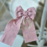 Fundă personalizată „Monogram floral” - imagine 7