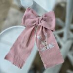 Fundă personalizată „Inițială cu iepuraș” - imagine 14